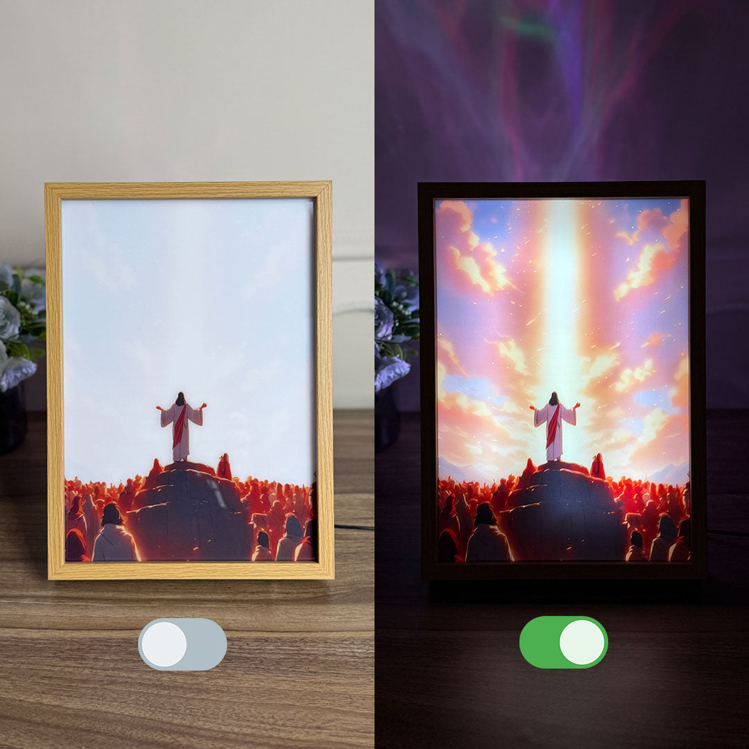 Jesus Christ - 3D LED Frame
