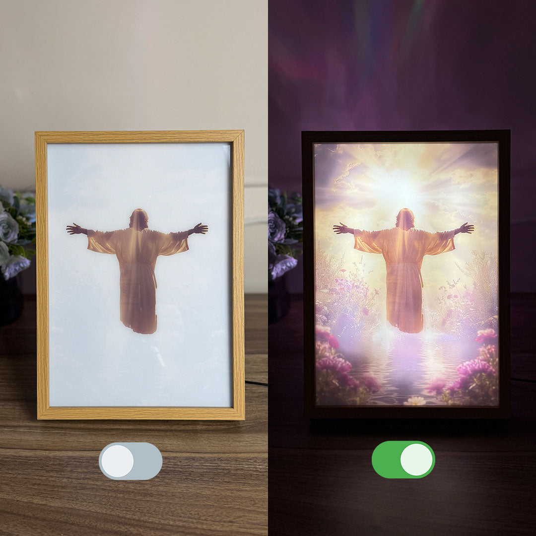 Jesus Christ - 3D LED Frame