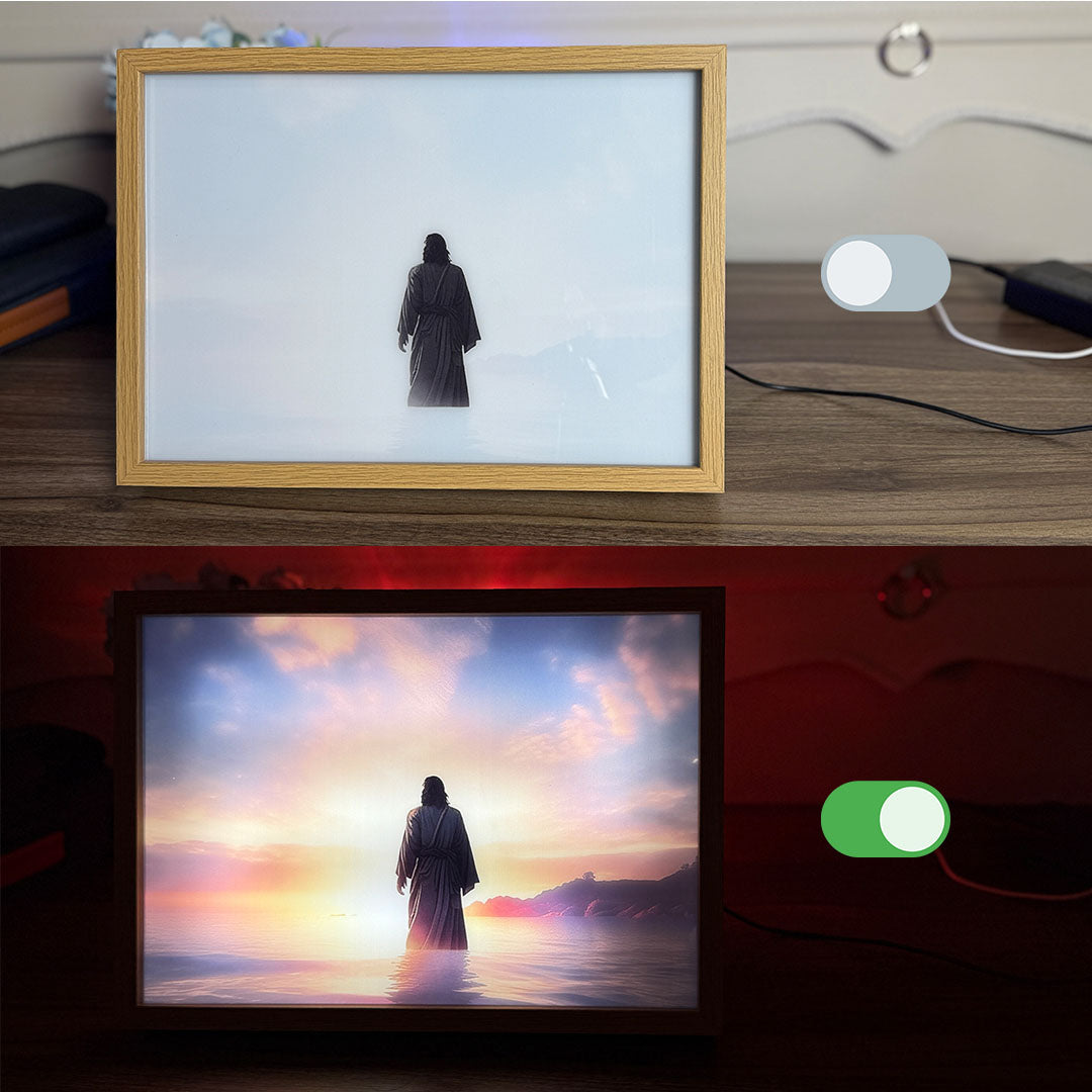 Jesus Christ - 3D LED Frame