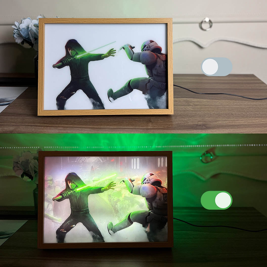 Star Wars Universe - 3D LED Frame