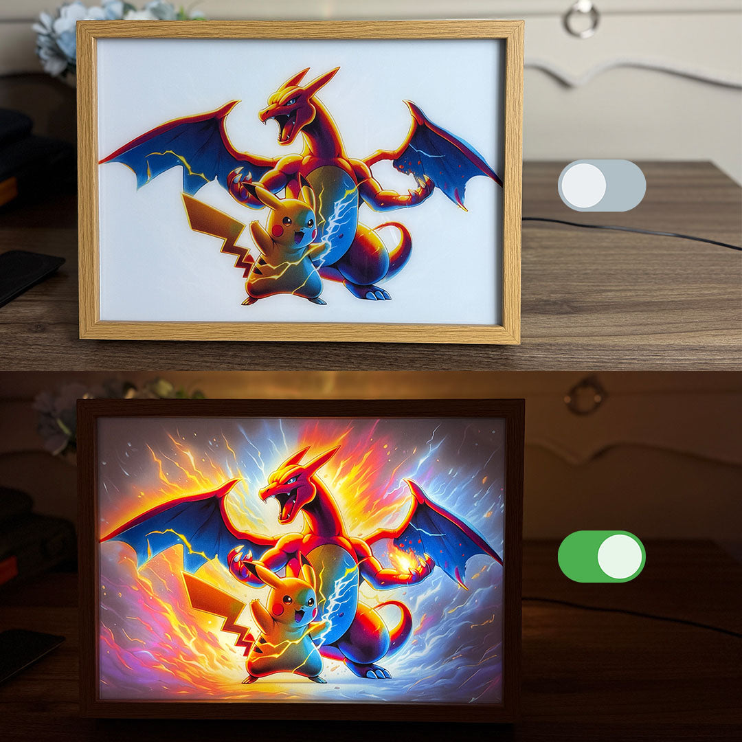 Pokemon Universe - 3D LED Frame