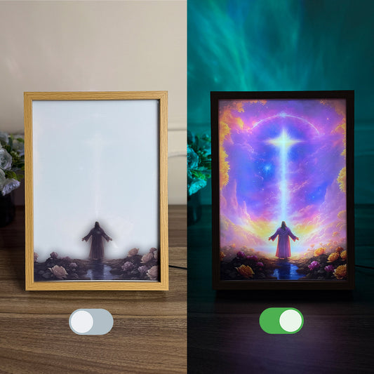 Jesus Christ - 3D LED Frame